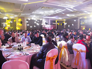 雙龍戲珠廠慶答謝宴走進浦城